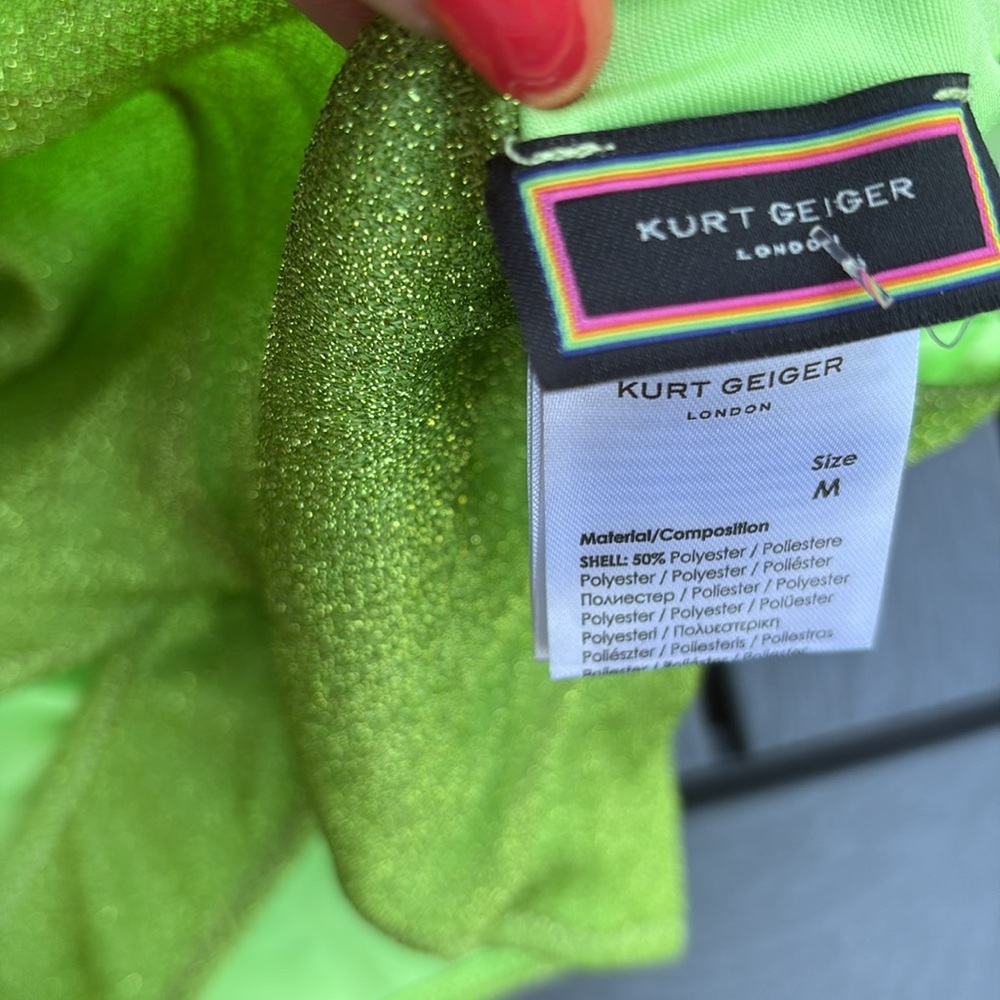 Kurt Geiger Lime Green Swim One Piece - Picture 4 of 6
